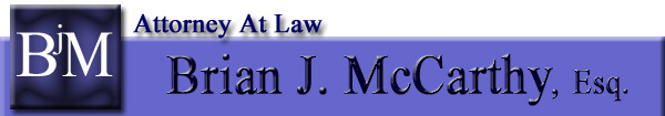 Brian J.
                                McCarth, Attorney at Law